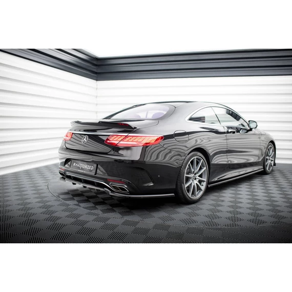 Rear Splitter (with vertical bars) Mercedes-Benz S Coupe AMG-Line C217 Facelift