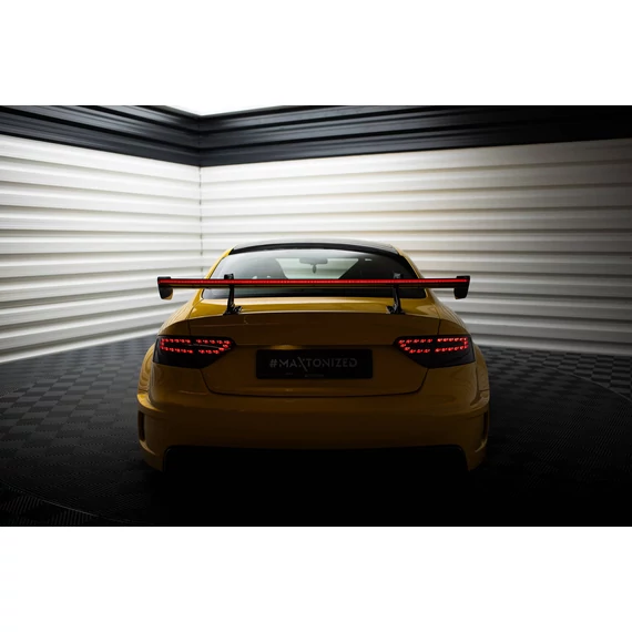 Carbon Spoiler With Upper Swan Mounting + LED Audi A5 Coupe 8T