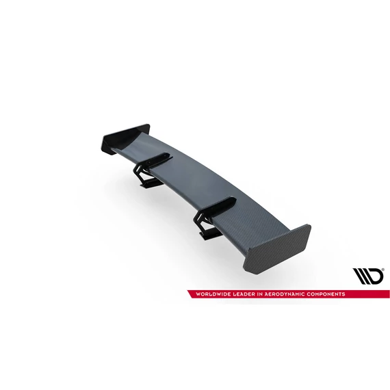 Carbon Spoiler With Upper Swan Mounting + LED Audi A5 Coupe 8T