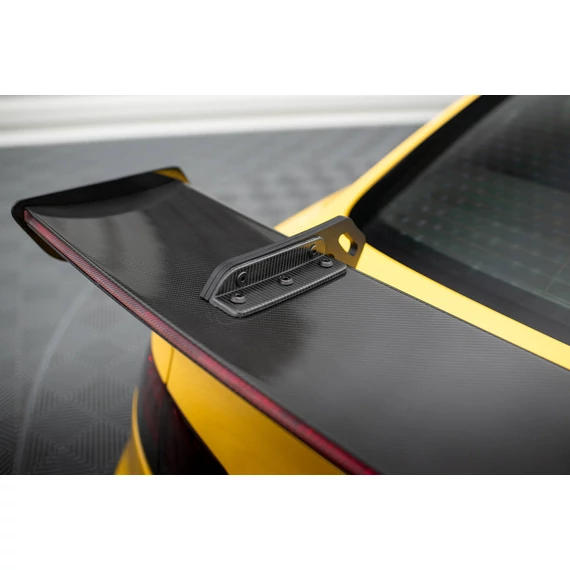 Carbon Spoiler With Upper Swan Mounting + LED Audi A5 Coupe 8T