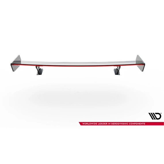 Carbon Spoiler With External Brackets Uprights + LED Audi A5 Coupe 8T
