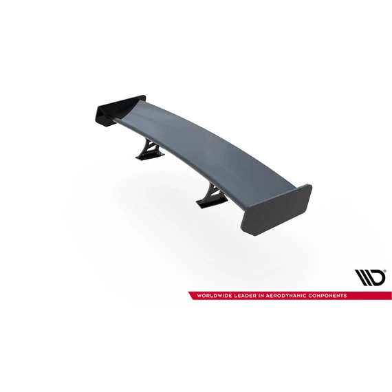 Carbon Spoiler With Internal Brackets Uprights + LED Audi A5 Coupe 8T