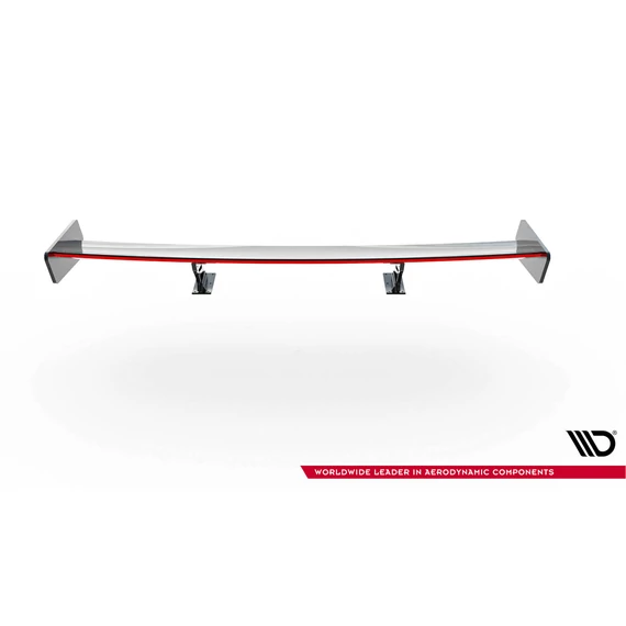 Carbon Spoiler With Internal Brackets Uprights + LED Audi A5 Coupe 8T