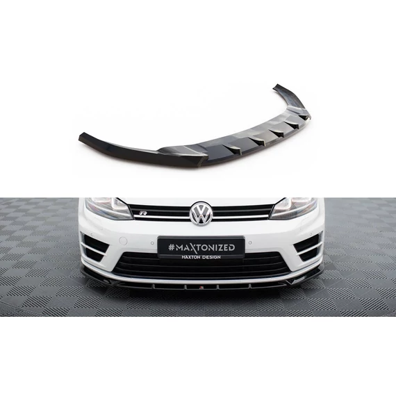 Első Splitter V.5 Volkswagen Golf R / R-Line Mk7
