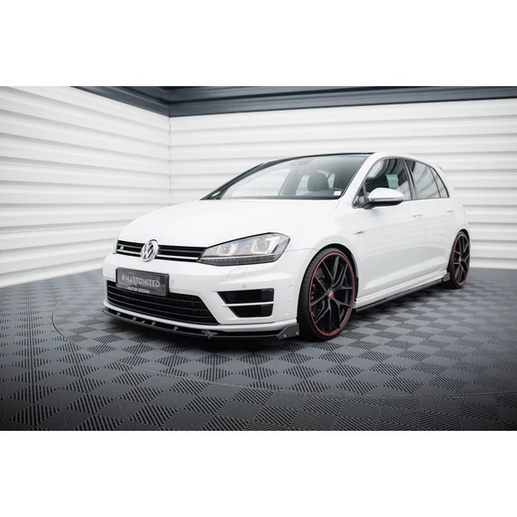 Első Splitter V.5 + Flaps Volkswagen Golf R / R-Line Mk7
