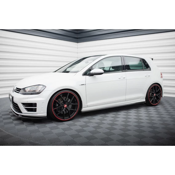 Side Skirts Diffusers V.3 Volkswagen Golf R / R-Line Mk7