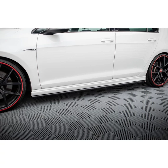 Side Skirts Diffusers V.3 Volkswagen Golf R / R-Line Mk7