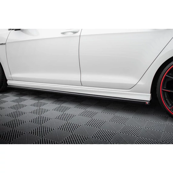 Side Skirts Diffusers V.3 Volkswagen Golf R / R-Line Mk7