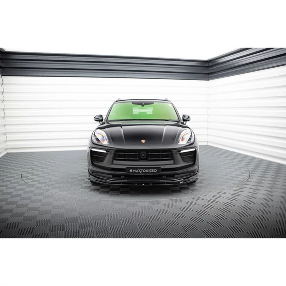 Első Splitter Porsche Macan GTS Mk1 Facelift 2