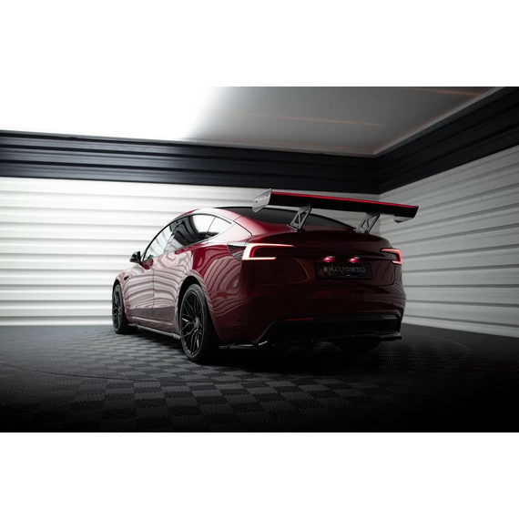Carbon Spoiler + LED Tesla Model 3