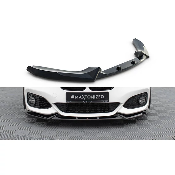 Első Splitter V.5 BMW 1 M-Pack / M140i F20 Facelift