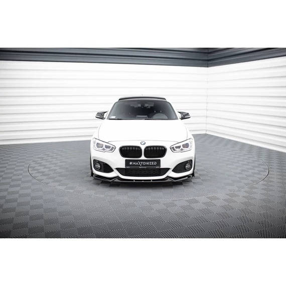 Első Splitter V.5 + Flaps BMW 1 M-Pack / M140i F20 Facelift