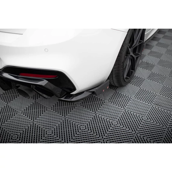 Hátsó Oldalsó Splitter V.5 + Flaps (For Hátsó Diffúzorok V.3) BMW 1 M-Pack / M140i F20 Facelift