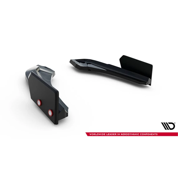 Hátsó Oldalsó Splitter V.5 + Flaps (For Hátsó Diffúzorok V.3) BMW 1 M-Pack / M140i F20 Facelift