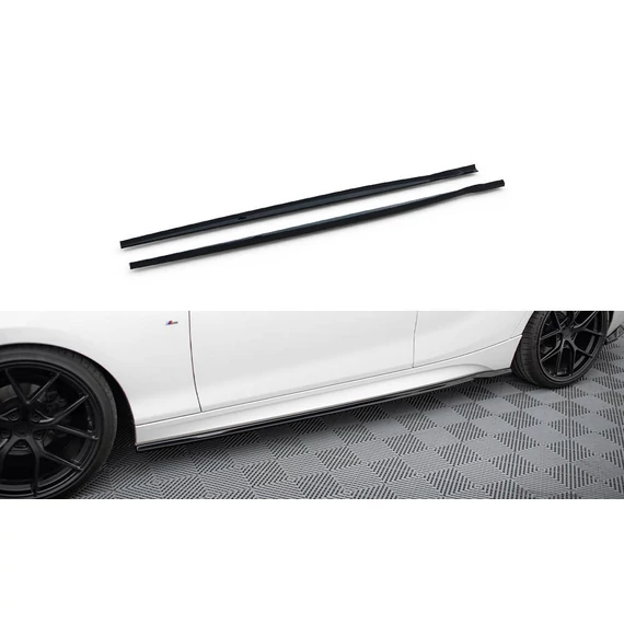 Side Skirts Diffusers V.5 BMW 1 M-Pack / M140i F20 Facelift