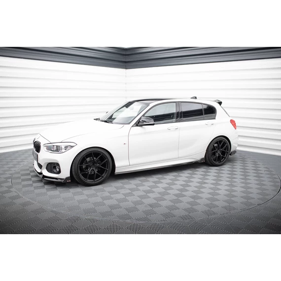 Side Skirts Diffusers V.4 + Flaps BMW 1 M-Pack / M140i F20 Facelift