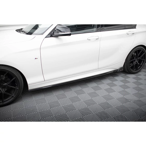 Side Skirts Diffusers V.4 + Flaps BMW 1 M-Pack / M140i F20 Facelift
