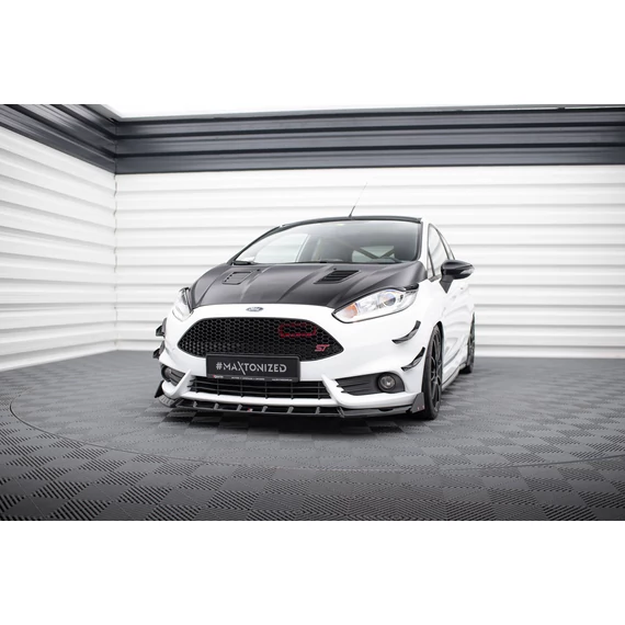 Első Splitter V.6 + Flaps Ford Fiesta ST Mk7 Facelift