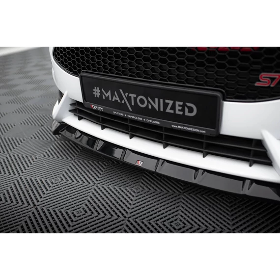 Első Splitter V.6 + Flaps Ford Fiesta ST Mk7 Facelift