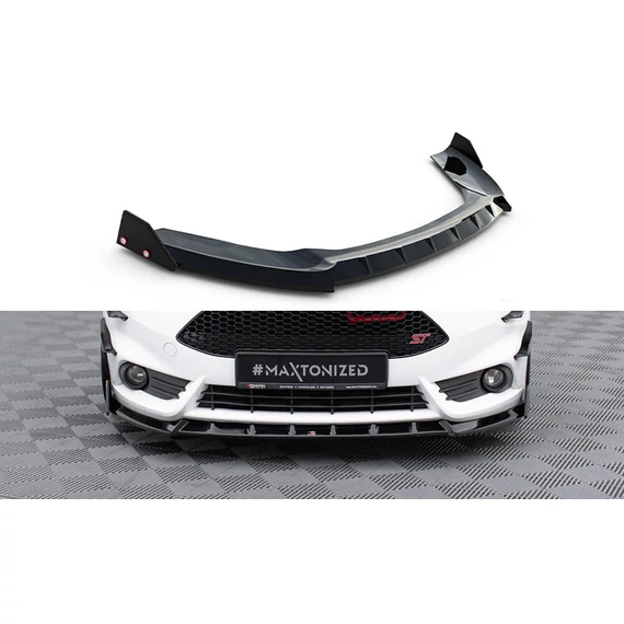 Első Splitter V.6 + Flaps Ford Fiesta ST Mk7 Facelift
