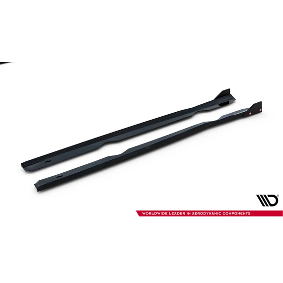 Side Skirts Diffusers V.4 + Flaps Ford Fiesta ST / ST-Line Mk7