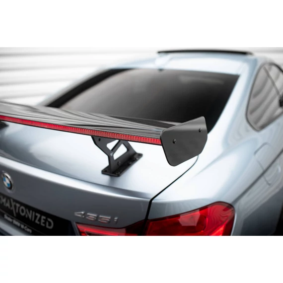 Carbon Spoiler With Internal Brackets Uprights + LED BMW 4 F32 / 4 F32 M-Pack Coupe