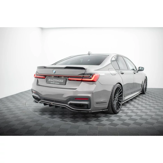 Rear Splitter (with vertical bars) V.2 BMW 7 M-Pack G11 / G12 Facelift