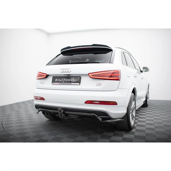 Rear Splitter (with vertical bars) Audi Q3 S-line 8U