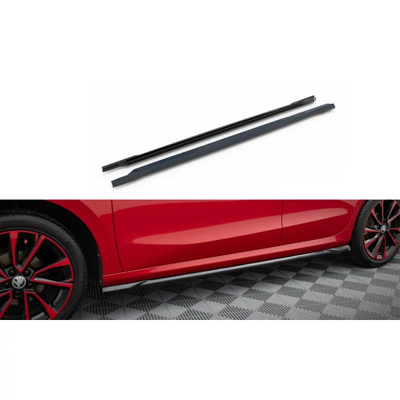 Side Skirts Diffusers Skoda Fabia Mk4