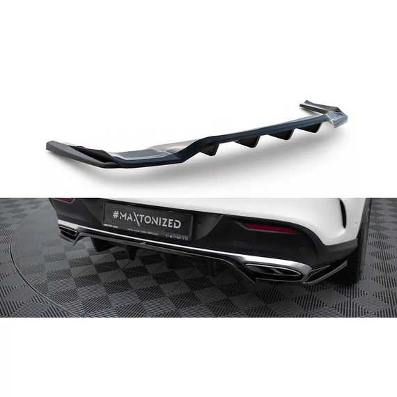 Rear Splitter (with vertical bars) Mercedes-AMG GLE 43 Coupe C292