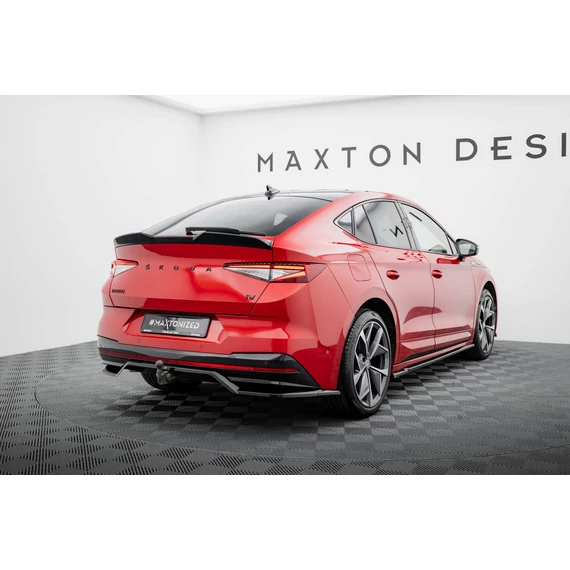 Rear Splitter (with vertical bars) Skoda Enyaq Coupe iV RS