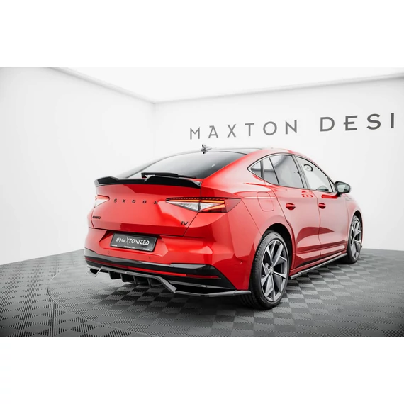 Rear Splitter (with vertical bars) Skoda Enyaq Coupe iV RS