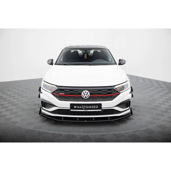 Street Pro Első Splitter + Flaps Volkswagen Jetta GLI Mk7