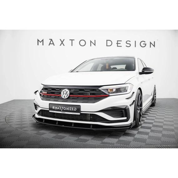 Street Pro Első Splitter + Flaps Volkswagen Jetta GLI Mk7
