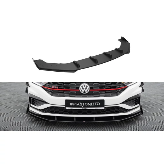 Street Pro Első Splitter + Flaps Volkswagen Jetta GLI Mk7