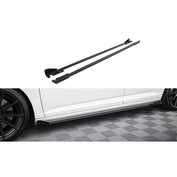 Street Pro Side Skirts Diffusers + Flaps Volkswagen Jetta GLI Mk7