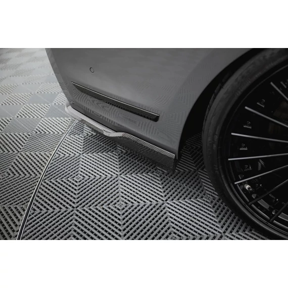 Prepreg Carbon Fiber Rear Splitter BMW 7 M-Pack G11 / G12 Facelift