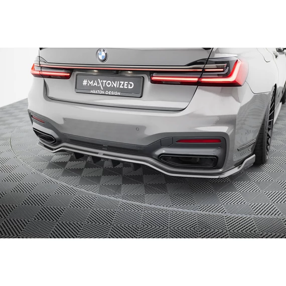 Prepreg Carbon Fiber Rear Splitter BMW 7 M-Pack G11 / G12 Facelift