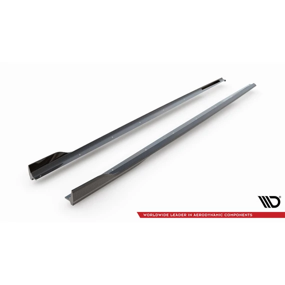 Prepreg Carbon Fiber Side Skirts BMW 7 M-Pack G11 Facelift