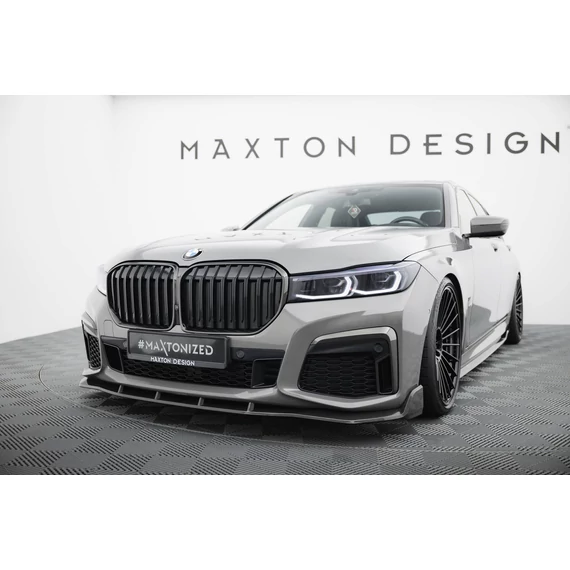 Set of Prepreg Carbon Fiber Splitters BMW 7 M-Pack G11 Facelift