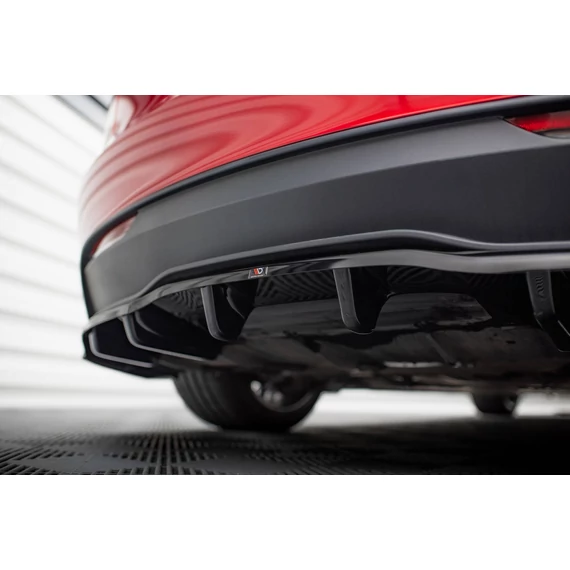 Rear Splitter (with vertical bars) V.1 Tesla Model 3 Project Highland(Facelift)