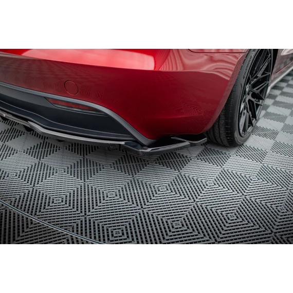 Rear Splitter (with vertical bars) V.1 Tesla Model 3 Project Highland(Facelift)