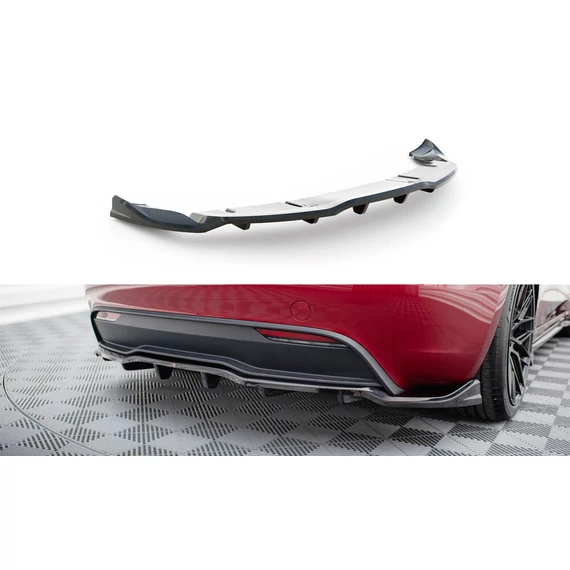 Rear Splitter (with vertical bars) V.2 Tesla Model 3 Project Highland(Facelift)