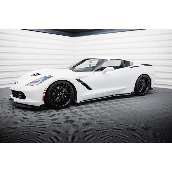 Set of Splitters Chevrolet Corvette Stingray C7