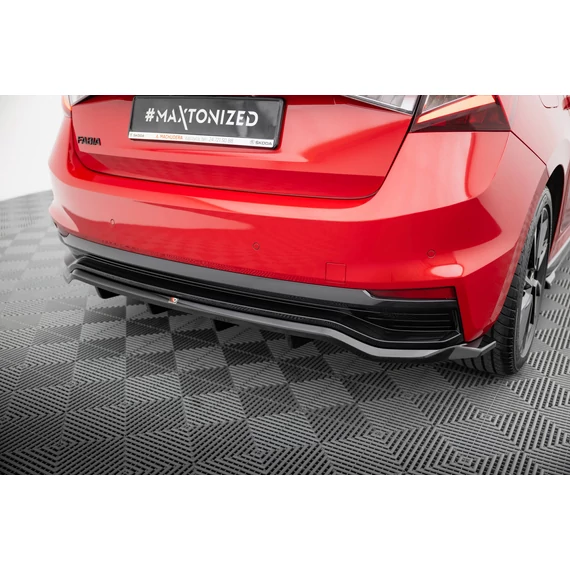 Rear Splitter (with vertical bars) Skoda Fabia Monte Carlo Mk4