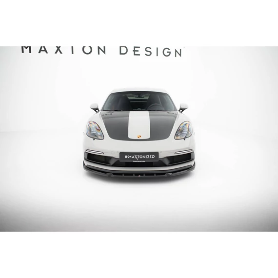 Első Splitter  V.2 Porsche 718 Cayman GTS 982c