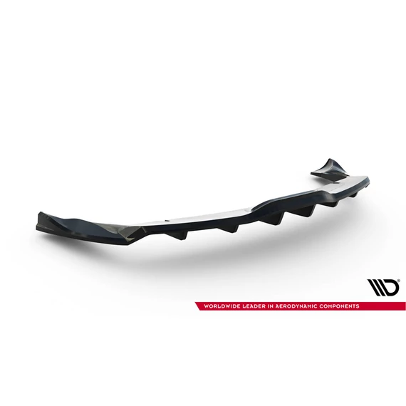 Rear Splitter (with vertical bars) V.2 Tesla Model X Mk1 Facelift