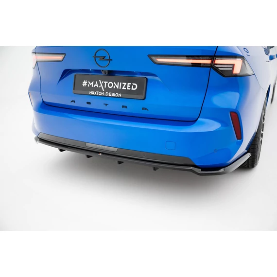 Rear Splitter (with vertical bars) Opel Astra Sports Tourer L (MK6)