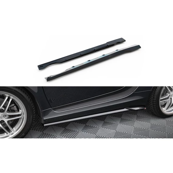 Side Skirts Diffusers Brabus Smart Fortwo C451 Facelift