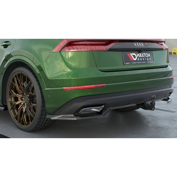 Rear Splitter (with vertical bars) Audi Q8 Mk1 Facelift